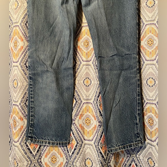 vintage high waisted straight leg jeans - Picture 2 of 9